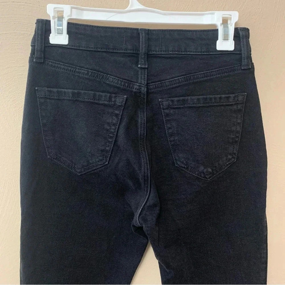 Abercrombie & Fitch The Skinny High Rise Jeans in Black Size 26 Size 2 NWT New - Picture 4 of 13